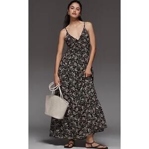 Rails Palm Floral Print A-Line Dress - Size Small